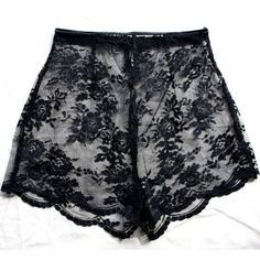 Lingerie of the Week: Curve Couture Corsetry Black Lace French Keyhole Knickers | The Lingerie Addict | Lingerie For Who You Are