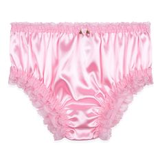 PRICES MAY VARY. 95% Polyester, 5% Elastane Hand Wash Only Silky Soft Satin - Made from a delicate satin fabric, these french knickers will feel super smooth against your skin. Dainty Details - The centre of this pair contains a beautiful bow motif with fabric rose emblem. Wide Gusset - These panties are made with a wide satin gusset for ultimate comfort. Versatile Underwear - This gorgeous underwear is perfect for honeymoon nights, valentine’s, date nights, lingerie parties, and many other spec